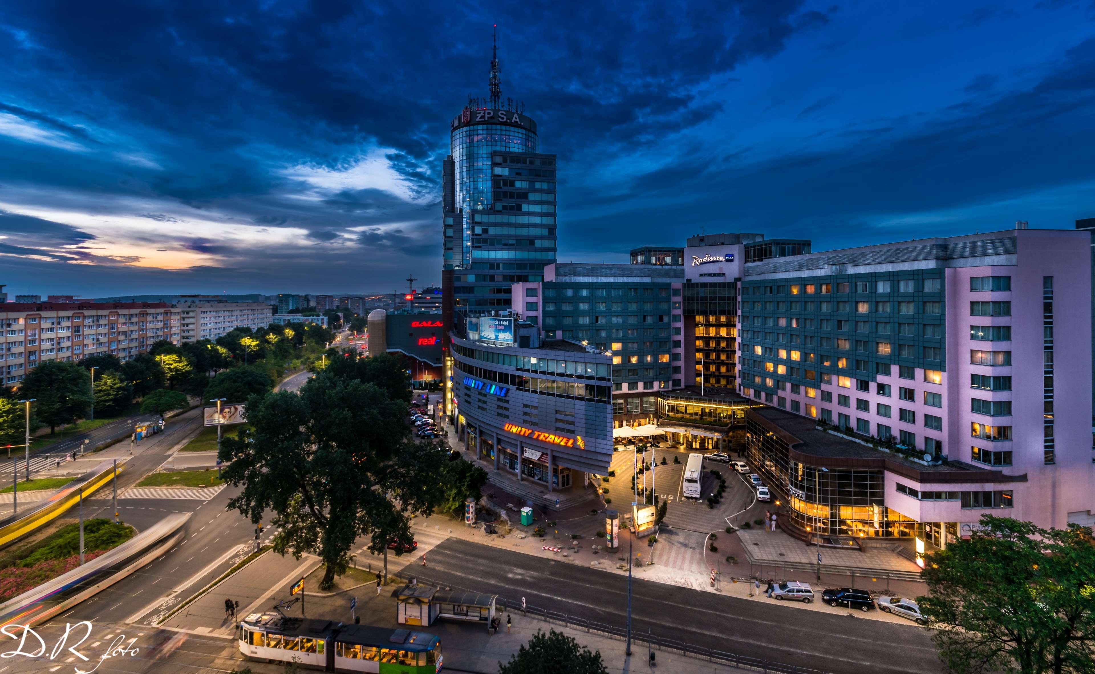 Radisson Blu Szczecin Hotel Bagian luar foto